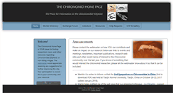 Desktop Screenshot of chironomidae.net