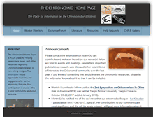 Tablet Screenshot of chironomidae.net